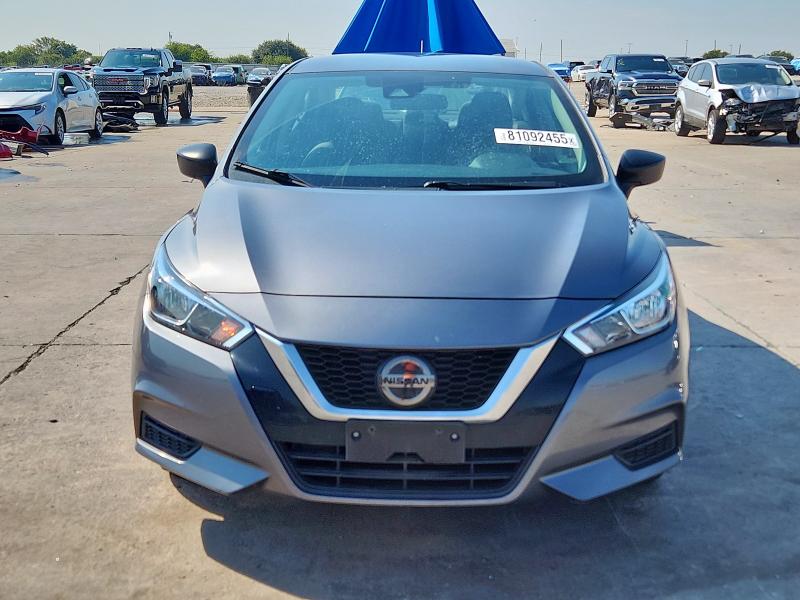 3N1CN8DV4ML857405 - 2021 NISSAN VERSA S GRAY photo 5