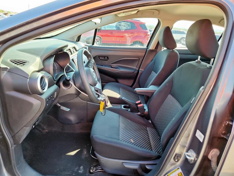 3N1CN8DV4ML857405 - 2021 NISSAN VERSA S GRAY photo 7
