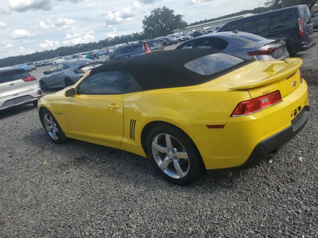2G1FD3D38F9217789 - 2015 CHEVROLET CAMARO LT 黄色 照片 2