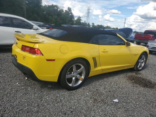 2G1FD3D38F9217789 - 2015 CHEVROLET CAMARO LT 黄色 照片 3