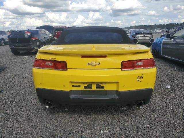 2G1FD3D38F9217789 - 2015 CHEVROLET CAMARO LT 黄色 照片 6