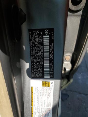 JTDKB20U650122838 - 2005 TOYT PRIUS GRAY photo 12