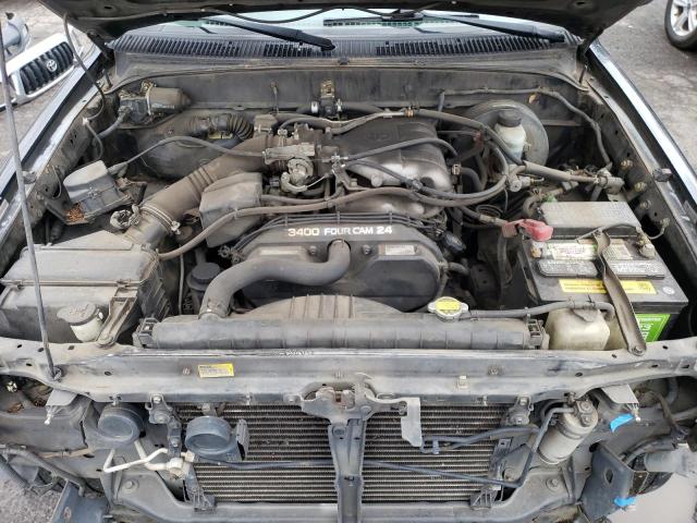 5TESN92N82Z103323 - 2002 TOYOTA TACOMA XTRACAB PRERUNNER შავი ფოტო 11