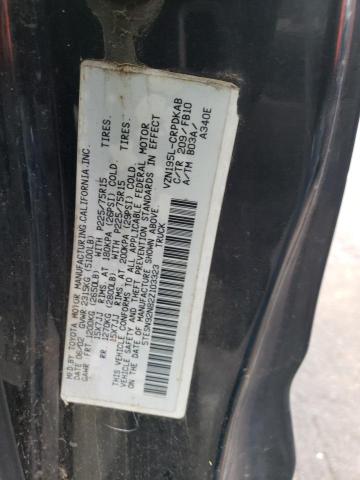 5TESN92N82Z103323 - 2002 TOYOTA TACOMA XTRACAB PRERUNNER შავი ფოტო 13