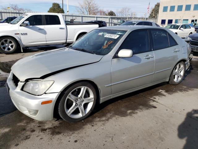 JTHBD192950095493 - 2005 LEXUS IS 300 SILVER photo 1