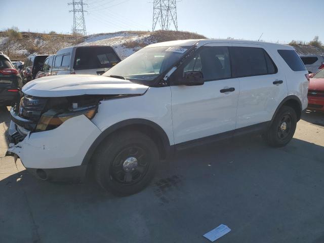 1FM5K8AR1EGA33613 - 2014 FORD EXPLORER POLICE INTERCEPTOR WHITE photo 1