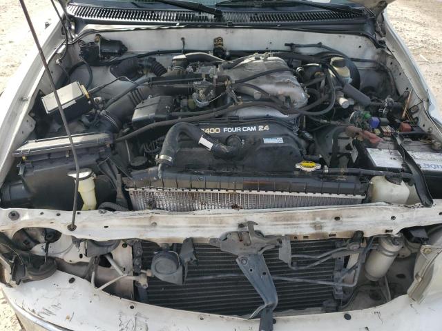 5TEGN92N02Z056701 - 2002 TOYOTA TACOMA DOUBLE CAB PRERUNNER WHITE photo 11