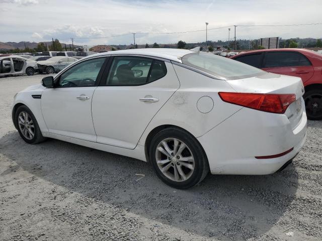 5XXGM4A70DG090227 - 2013 KIA OPTIMA LX WHITE photo 2