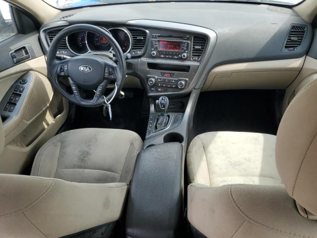 5XXGM4A70DG090227 - 2013 KIA OPTIMA LX WHITE photo 8