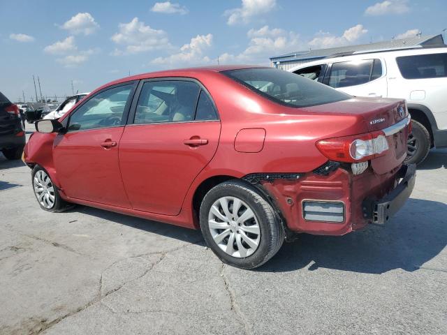 5YFBU4EEXCP047023 - 2012 TOYOTA COROLLA BASE Rojo foto 2