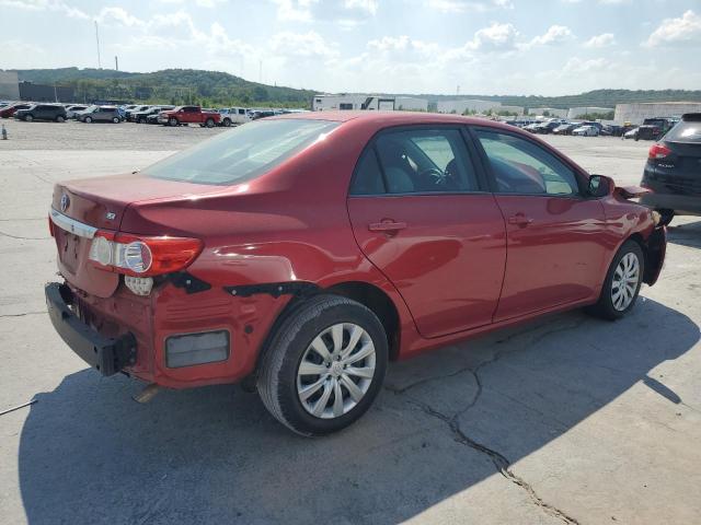 5YFBU4EEXCP047023 - 2012 TOYOTA COROLLA BASE Rojo foto 3