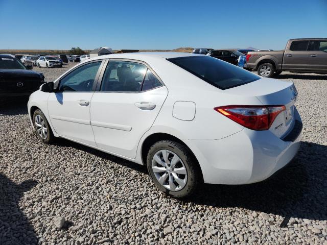 5YFBURHE3FP245018 - 2015 TOYOTA COROLLA L WHITE photo 2