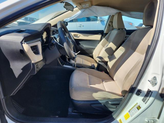 5YFBURHE3FP245018 - 2015 TOYOTA COROLLA L WHITE photo 7