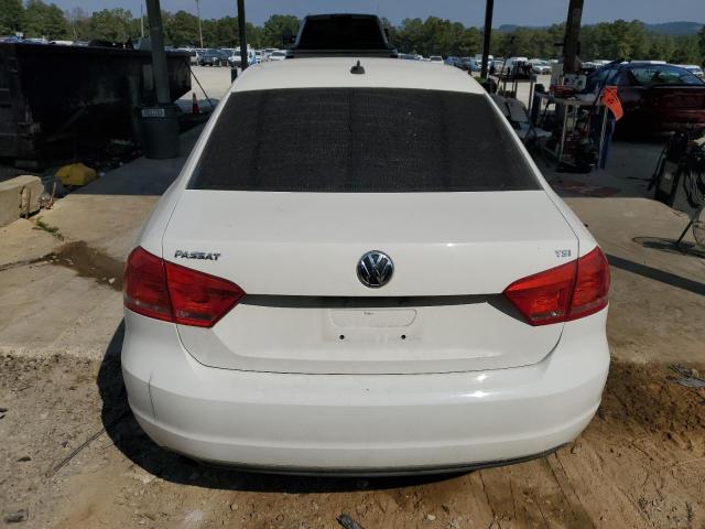 1VWAS7A32EC027395 - 2014 VOLKSWAGEN PASSAT S WHITE photo 6