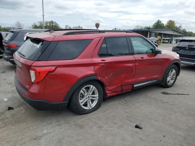 1FMSK8DH7NGB12774 - 2022 FORD EXPLORER XLT RED photo 3