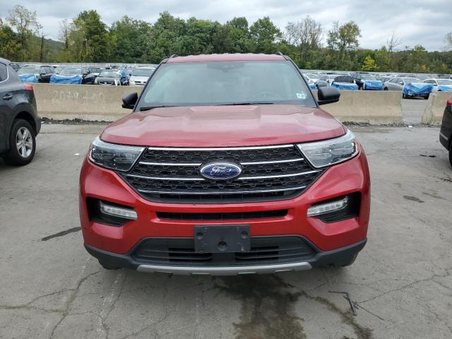 1FMSK8DH7NGB12774 - 2022 FORD EXPLORER XLT RED photo 5