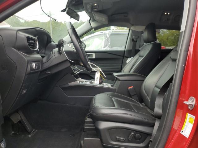 1FMSK8DH7NGB12774 - 2022 FORD EXPLORER XLT RED photo 7