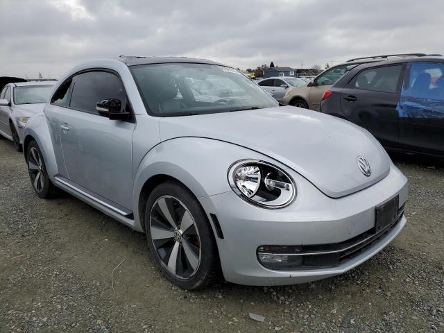 3VWVA7AT9CM625600 - 2012 VOLKSWAGEN BEETLE TURBO SILVER photo 4