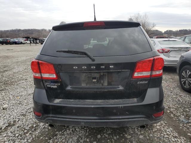 3C4PDCDG5DT516598 - 2013 DODGE JOURNEY CREW BLACK photo 6