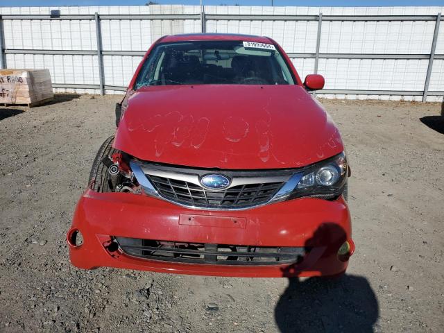 JF1GH60669H810607 - 2009 SUBARU IMPREZA 2.5I PREMIUM RED photo 5