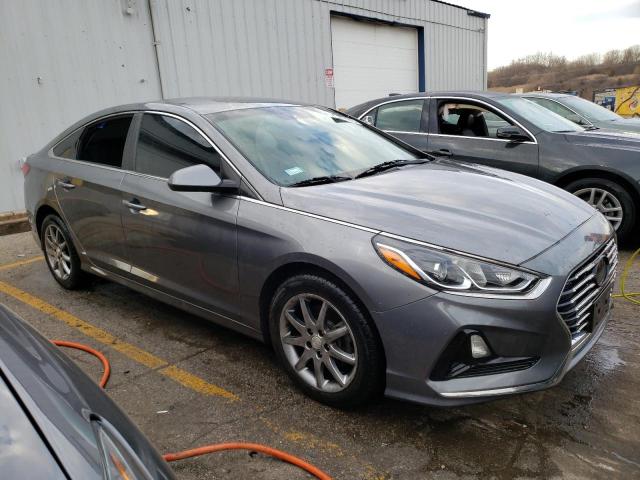 5NPE24AF7JH616129 - 2018 HYUNDAI SONATA SE GRAY photo 4