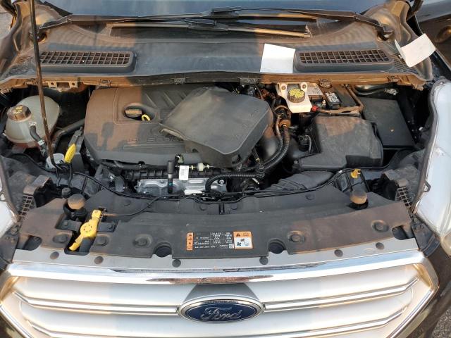 1FMCU9GD0HUD28548 - 2017 FORD ESCAPE SE შავი ფოტო 12