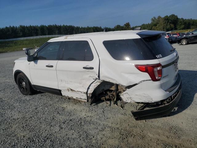 1FM5K8AT7JGA36957 - 2018 FORD EXPLORER POLICE INTERCEPTOR WHITE photo 2