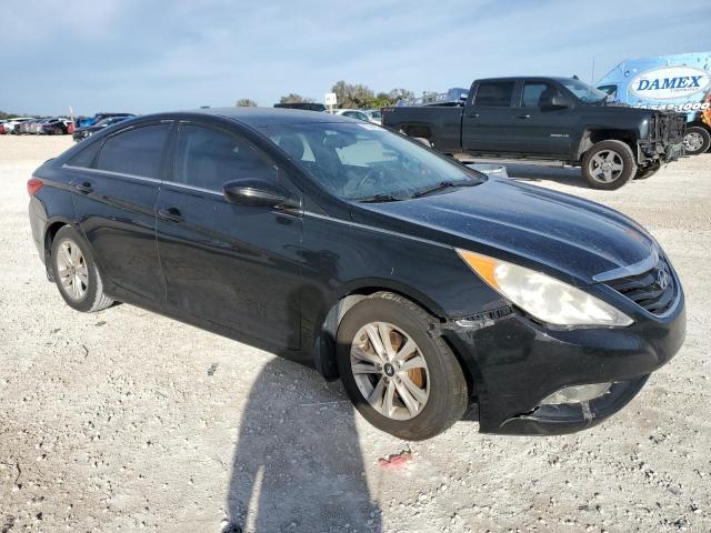 5NPEB4AC8DH689987 - 2013 HYUNDAI SONATA GLS BLACK photo 4