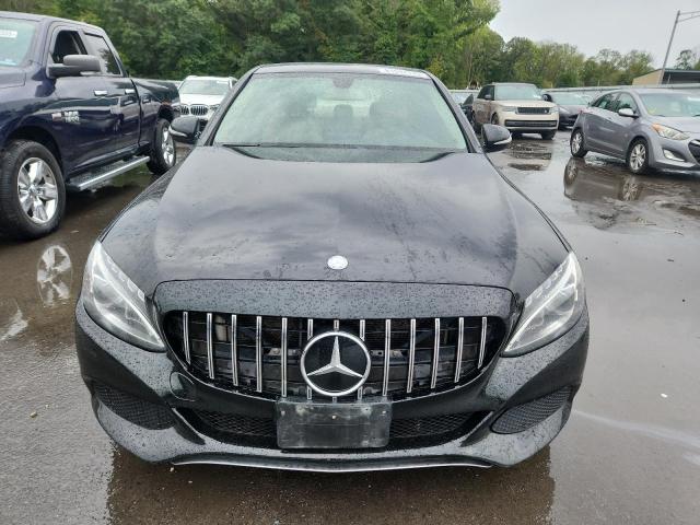 55SWF4KB1FU014125 - 2015 MERCEDES-BENZ C 300 4MATIC BLACK photo 5