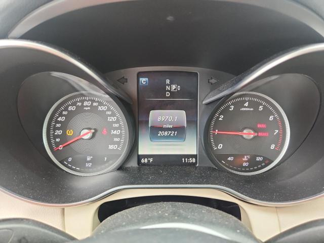 55SWF4KB1FU014125 - 2015 MERCEDES-BENZ C 300 4MATIC BLACK photo 9