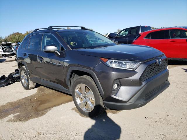 4T3B6RFV3MU046440 - 2021 TOYOTA RAV4 XLE PREMIUM GRAY photo 4