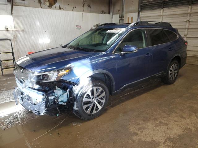 4S4BTACC6L3149393 - 2020 SUBARU OUTBACK PREMIUM BLUE photo 1