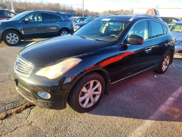 JNKAJ09F48M352638 - 2008 INFINITI EX35 BASE Սև լուսանկար 2