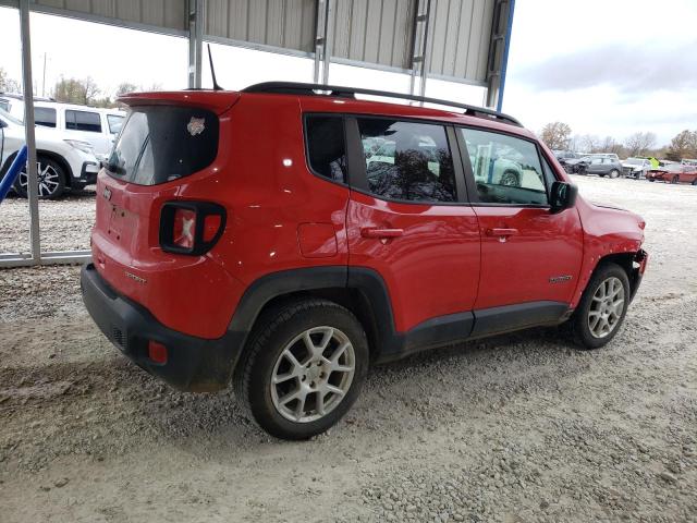 ZACNJAAB4LPL07885 - 2020 JEEP RENEGADE SPORT RED photo 3