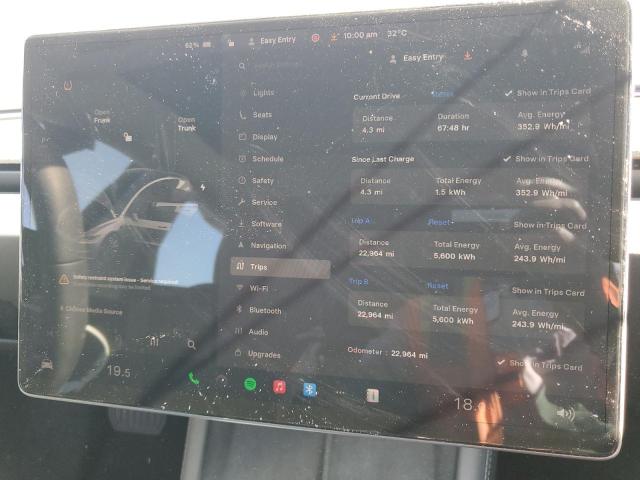 5YJ3E1EA0SF966925 - 2025 TESLA MODEL 3 石墨色 照片 9