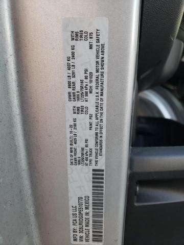 3C6LRVDG0PE510770 - 2023 RAM PROMASTER 2500 HIGH Күміс фото 13