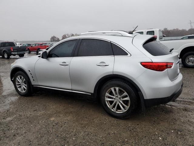 JNRAS18W59M155176 - 2009 INFINITI FX35 SILVER photo 2