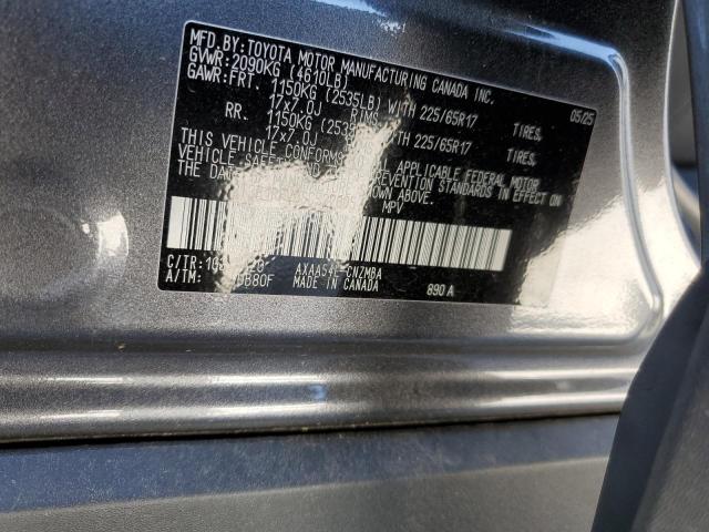 2T3P1RFV0SC532805 - 2025 TOYOTA RAV4 XLE Темно-сірий фото 13