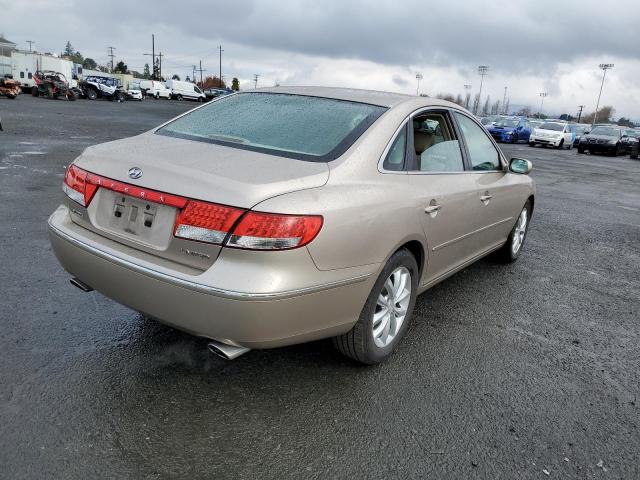 KMHFC46F36A121981 - 2006 HYUNDAI AZERA SE BEIGE photo 3