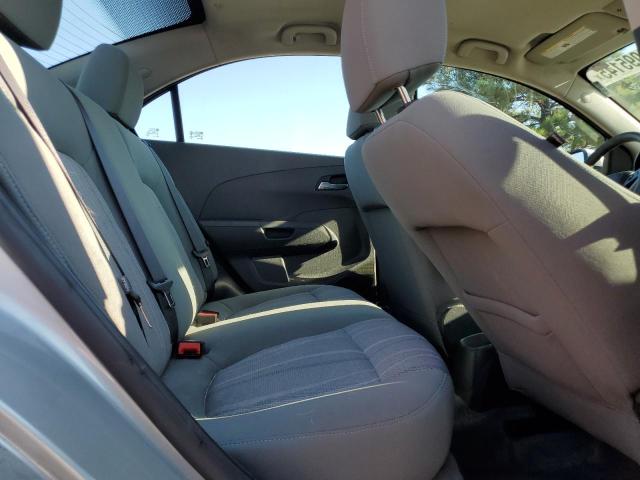 1G1JD5SH2H4124616 - 2017 CHEVROLET SONIC LT SILVER photo 10