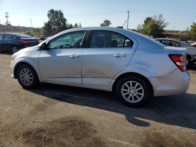 1G1JD5SH2H4124616 - 2017 CHEVROLET SONIC LT SILVER photo 2
