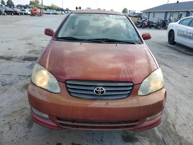 1NXBR32E14Z316090 - 2004 TOYOTA COROLLA CE წითელი ფოტო 5