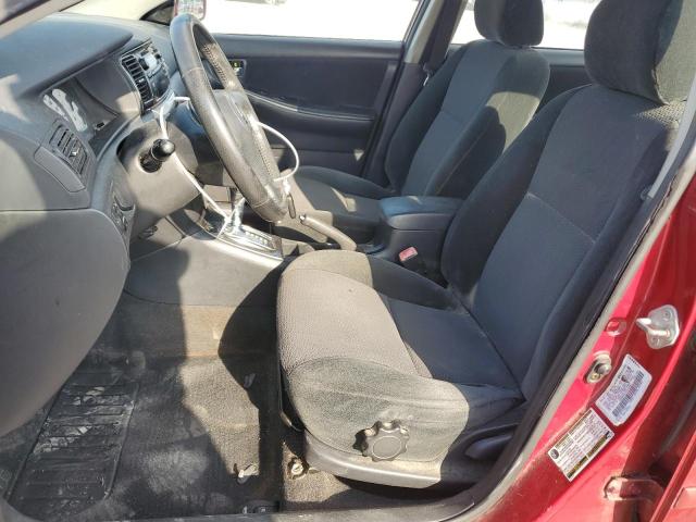 1NXBR32E14Z316090 - 2004 TOYOTA COROLLA CE წითელი ფოტო 7