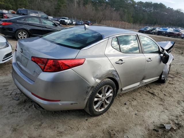 5XXGN4A71DG143725 - 2013 KIA OPTIMA EX SILVER photo 3