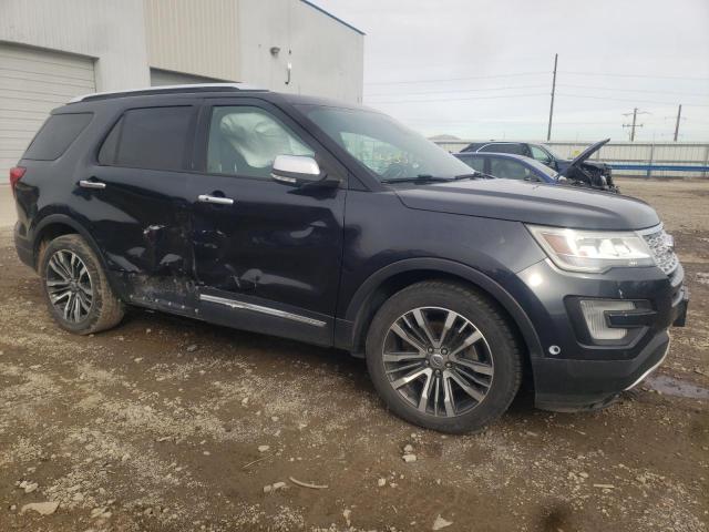 1FM5K8HT5HGC62236 - 2017 FORD EXPLORER PLATINUM BLUE photo 4