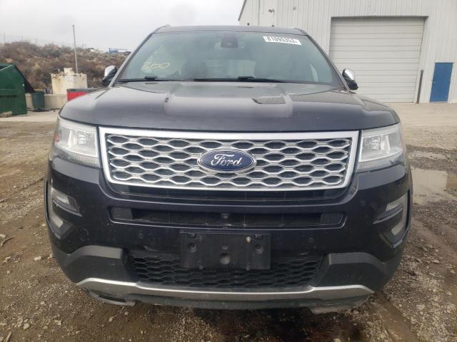 1FM5K8HT5HGC62236 - 2017 FORD EXPLORER PLATINUM BLUE photo 5