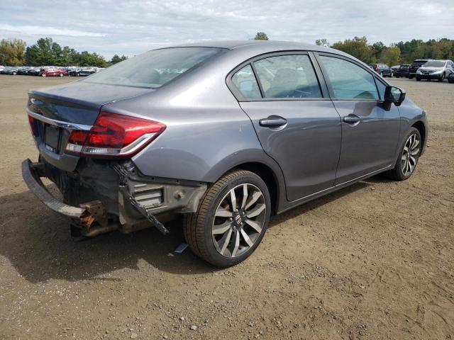 2HGFB2F9XEH541437 - 2014 HONDA CIVIC EXL 灰色 照片 3