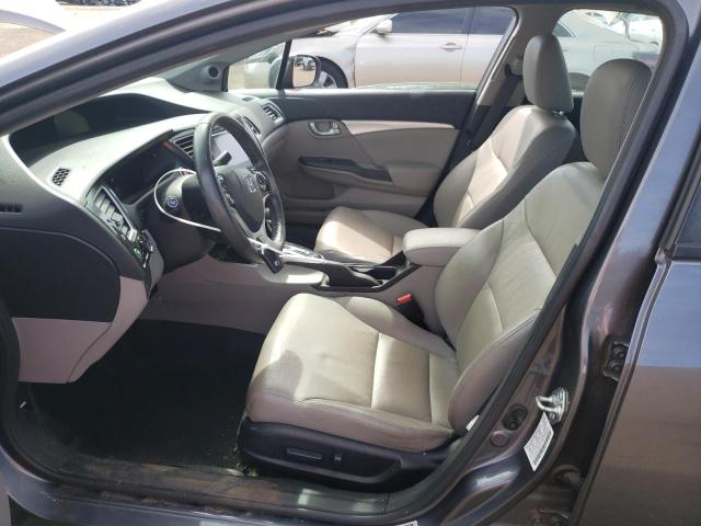 2HGFB2F9XEH541437 - 2014 HONDA CIVIC EXL 灰色 照片 7