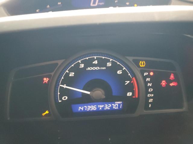 2HGFG1B87BH511607 - 2011 HONDA CIVIC EX SILVER photo 9