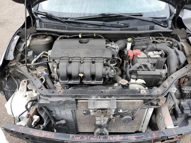 3N1AB7AP7HL666633 - 2017 NISSAN SENTRA S ვერცხლისფერი ფოტო 11